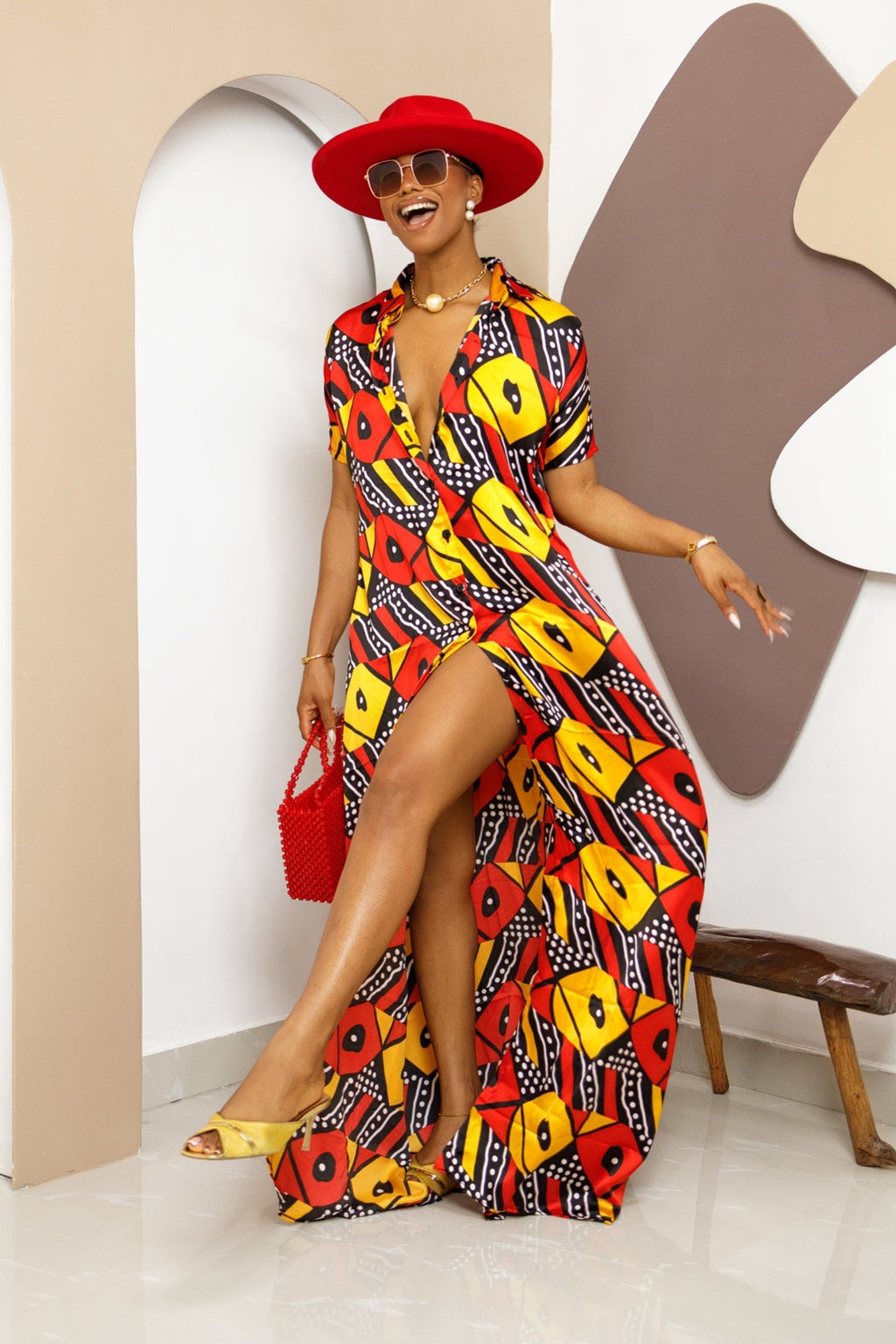 Obiada Silk Ankara Kaftan