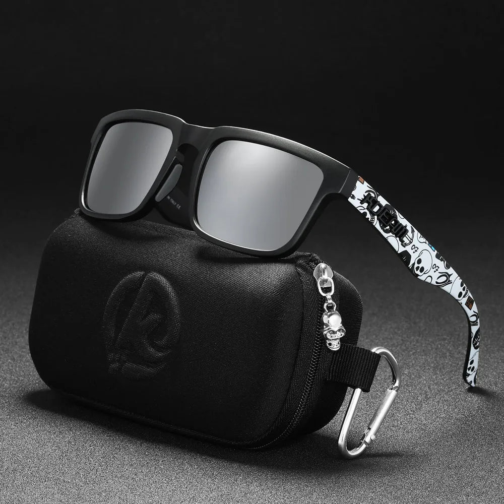 KDEAM Original Design Luxury Men Polarized Sunglasses Sports Driving Square Sun Glasses Fashion Women Shades ColorfulEyewear