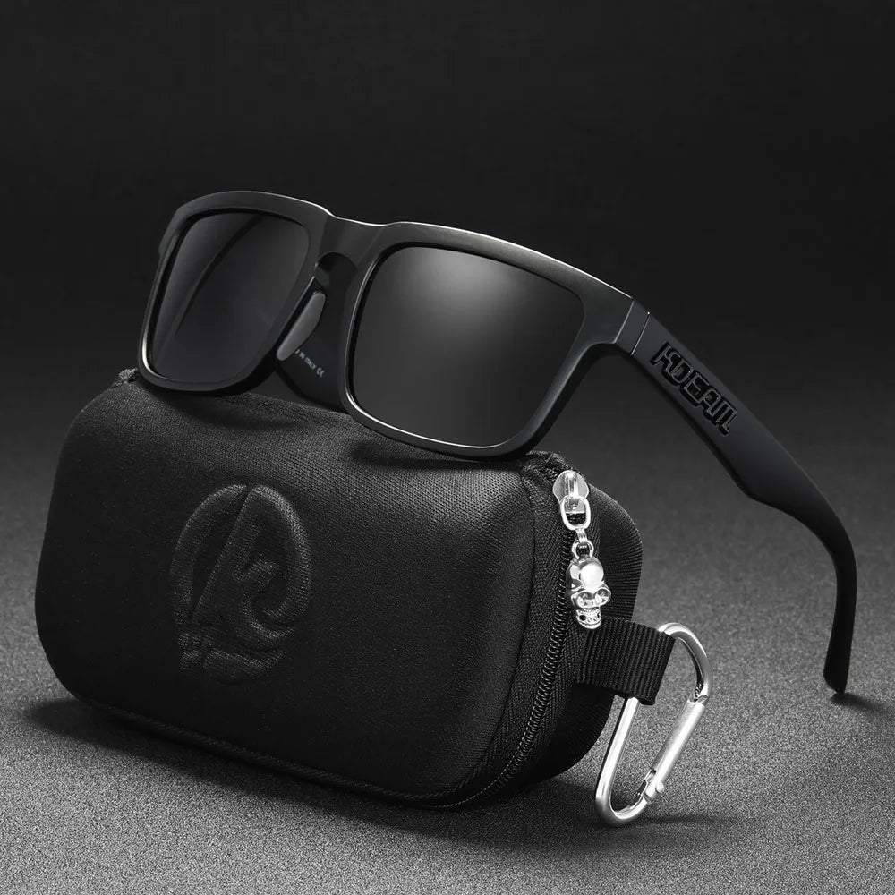 KDEAM Original Design Luxury Men Polarized Sunglasses Sports Driving Square Sun Glasses Fashion Women Shades ColorfulEyewear