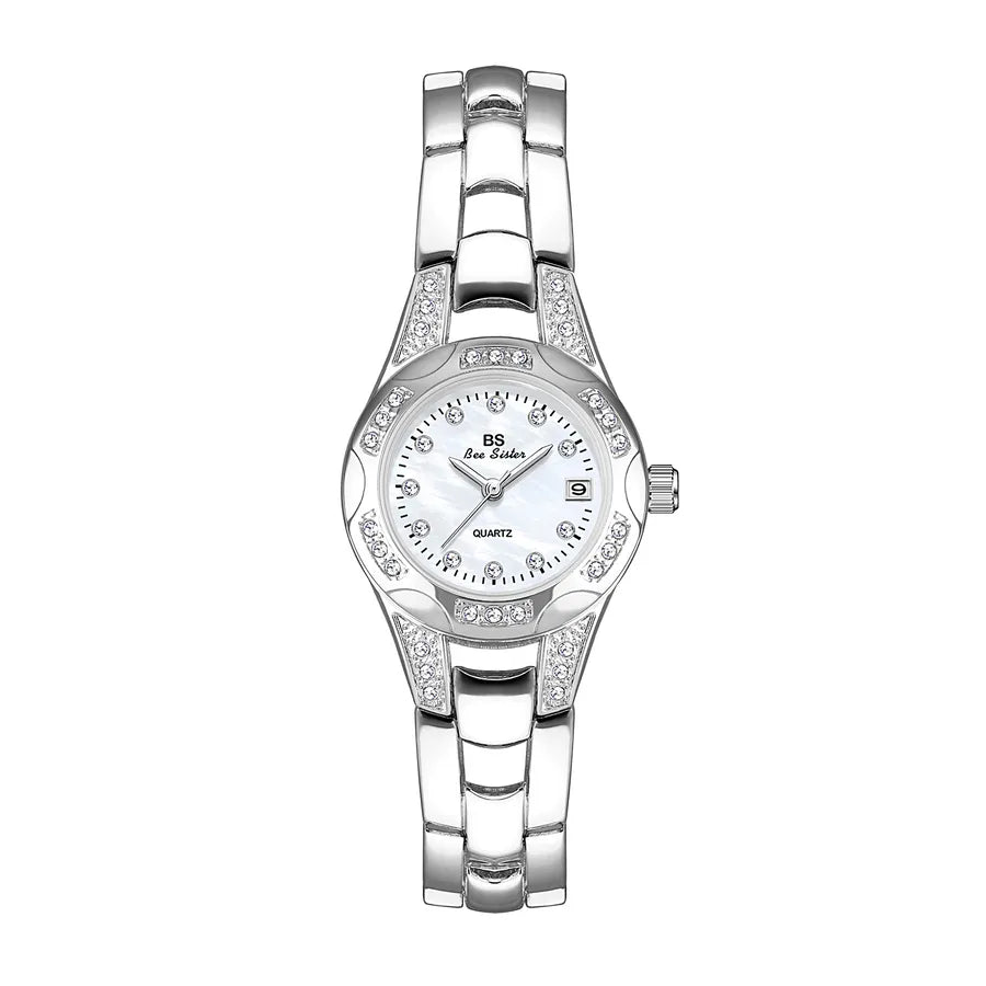 Casual Retro Solid Color Jewelry Buckle Quartz Watch