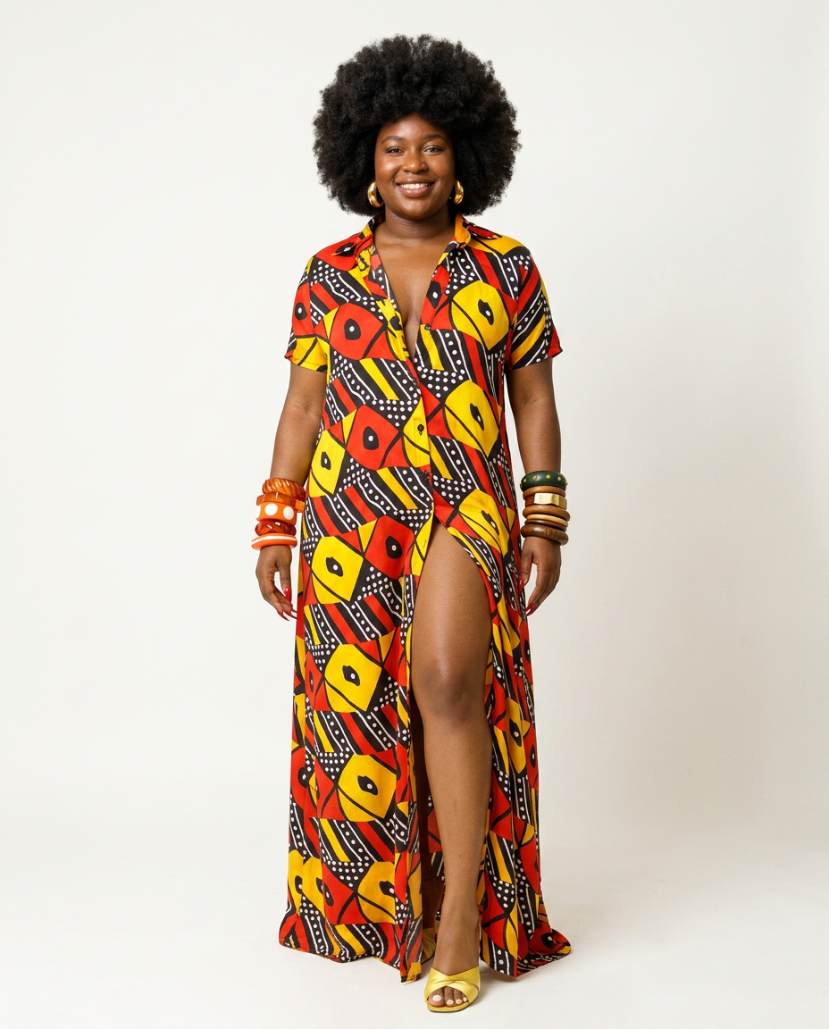 Obiada Silk Ankara Kaftan